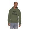 high premium quality wear the change hoodie — inspirational graphic pullover for activists & eco advocates