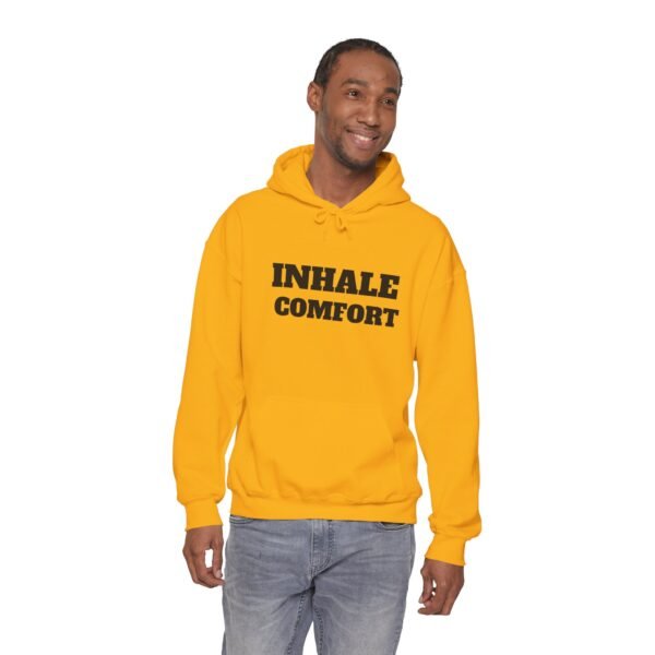 premium quality hooded yoga sweatshirt — high premium quality print