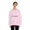 سويت شيرت برقبة دائرية جاهز - سويت شيرت عالي الجودة برسومات مميزة get ready crewneck sweatshirt — high quality graphic crewneck
