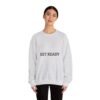 سويت شيرت برقبة دائرية جاهز - سويت شيرت عالي الجودة برسومات مميزة get ready crewneck sweatshirt — high quality graphic crewneck