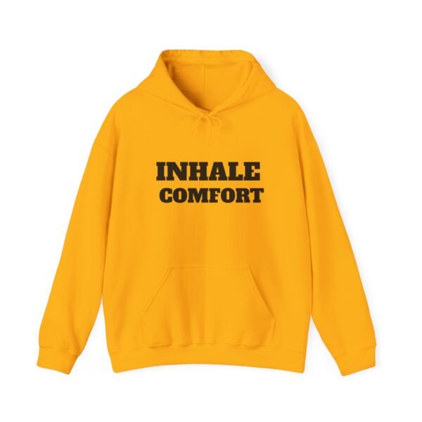 premium quality hooded yoga sweatshirt — high premium quality print