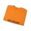 سويت شيرت برقبة دائرية جاهز - سويت شيرت عالي الجودة برسومات مميزة get ready crewneck sweatshirt — high quality graphic crewneck