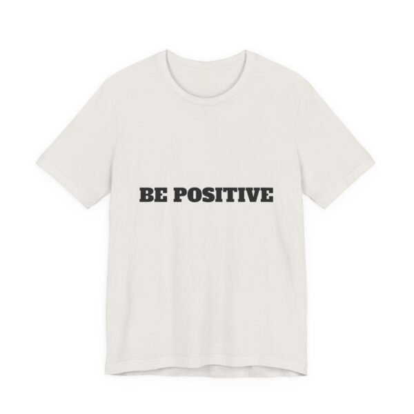 be positive arc premium tee — minimalist inspirational t shirt