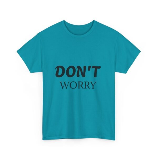 لا تقلق، كن سعيدًا، حافظ على لياقتك البدنية (تيشيرت) don't worry be happy keep fit t shirt