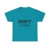 لا تقلق، كن سعيدًا، حافظ على لياقتك البدنية (تيشيرت) don't worry be happy keep fit t shirt