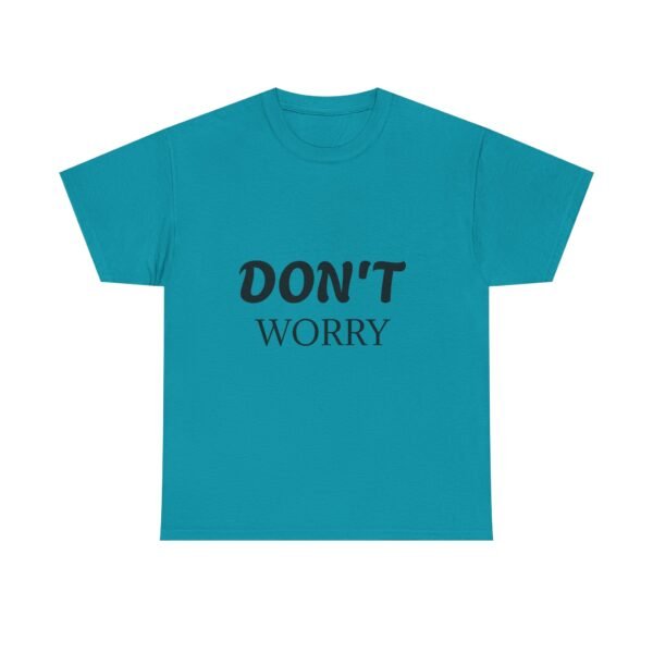 لا تقلق، كن سعيدًا، حافظ على لياقتك البدنية (تيشيرت) don't worry be happy keep fit t shirt
