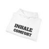 premium quality hooded yoga sweatshirt — high premium quality print