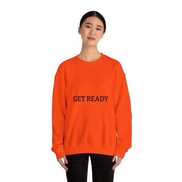 سويت شيرت برقبة دائرية جاهز - سويت شيرت عالي الجودة برسومات مميزة get ready crewneck sweatshirt — high quality graphic crewneck