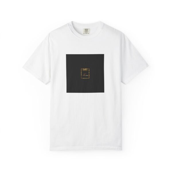 ESSENTIAL Gold Logo Luxury T-Shirt — SARIT Fashions Premium Garment-Dyed Tee