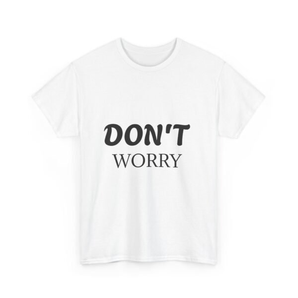 لا تقلق، كن سعيدًا، حافظ على لياقتك البدنية (تيشيرت) don't worry be happy keep fit t shirt