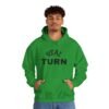 high premium real turn hoodie — "my turn to shine" graphic pullover