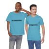 be positive arc premium tee — minimalist inspirational t shirt