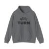 high premium real turn hoodie — "my turn to shine" graphic pullover