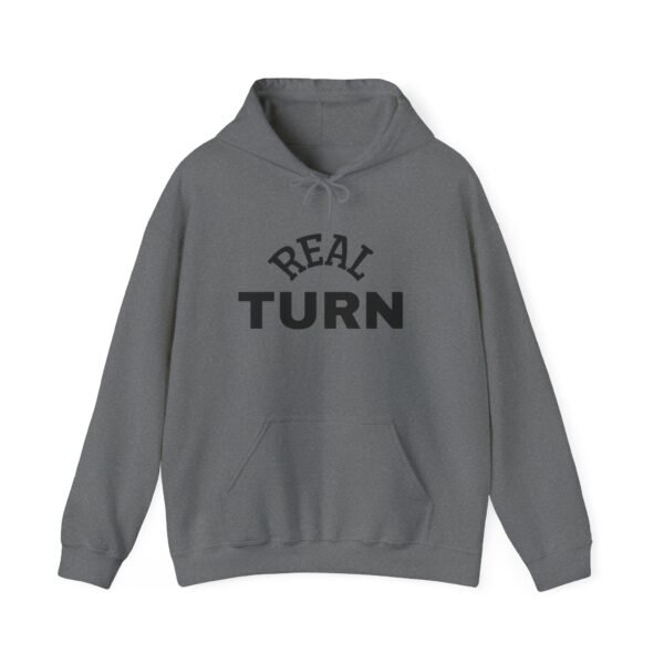 high premium real turn hoodie — "my turn to shine" graphic pullover