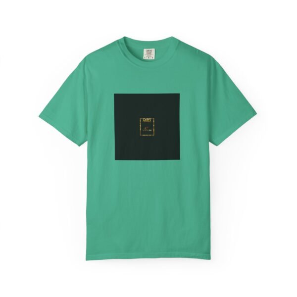 ESSENTIAL Gold Logo Luxury T-Shirt — SARIT Fashions Premium Garment-Dyed Tee
