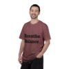 تيشيرت يوغا فاخر. تنفس. توازن. كن. high premium breathe. balance. become. yoga t shirt