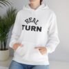 high premium real turn hoodie — "my turn to shine" graphic pullover