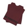 be positive arc premium tee — minimalist inspirational t shirt