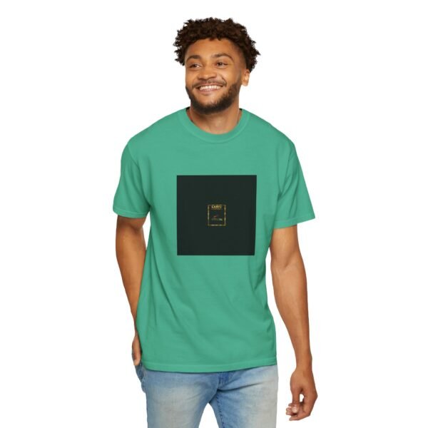 ESSENTIAL Gold Logo Luxury T-Shirt — SARIT Fashions Premium Garment-Dyed Tee