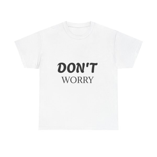 لا تقلق، كن سعيدًا، حافظ على لياقتك البدنية (تيشيرت) don't worry be happy keep fit t shirt