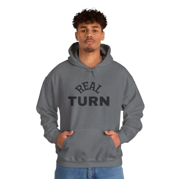 high premium real turn hoodie — "my turn to shine" graphic pullover