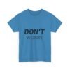 لا تقلق، كن سعيدًا، حافظ على لياقتك البدنية (تيشيرت) don't worry be happy keep fit t shirt