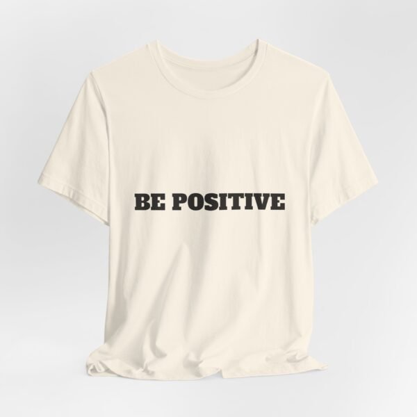 be positive arc premium tee — minimalist inspirational t shirt