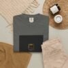 ESSENTIAL Gold Logo Luxury T-Shirt — SARIT Fashions Premium Garment-Dyed Tee
