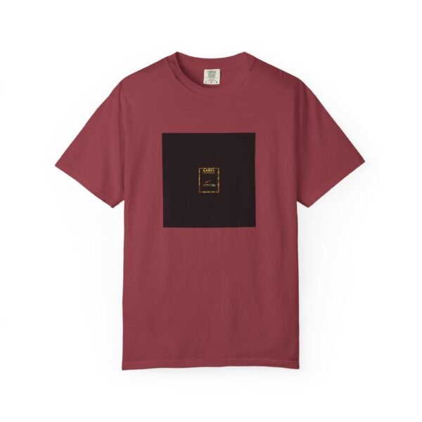 ESSENTIAL Gold Logo Luxury T-Shirt — SARIT Fashions Premium Garment-Dyed Tee