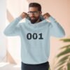 هودي كلاسيكي جريء - سترة صوفية كلاسيكية بثلاثة أجزاء classic bold pullover hoodie — "classic" three panel fleece