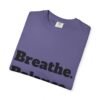 تيشيرت يوغا فاخر. تنفس. توازن. كن. high premium breathe. balance. become. yoga t shirt