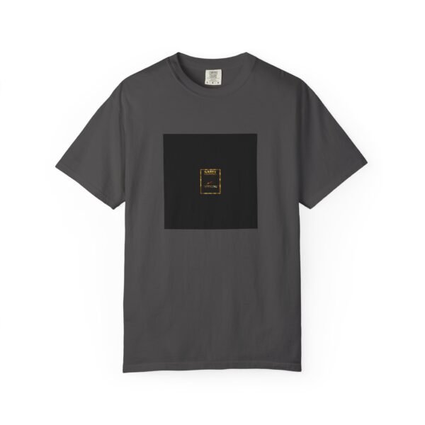 ESSENTIAL Gold Logo Luxury T-Shirt — SARIT Fashions Premium Garment-Dyed Tee