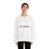 سويت شيرت برقبة دائرية جاهز - سويت شيرت عالي الجودة برسومات مميزة get ready crewneck sweatshirt — high quality graphic crewneck
