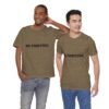 be positive arc premium tee — minimalist inspirational t shirt