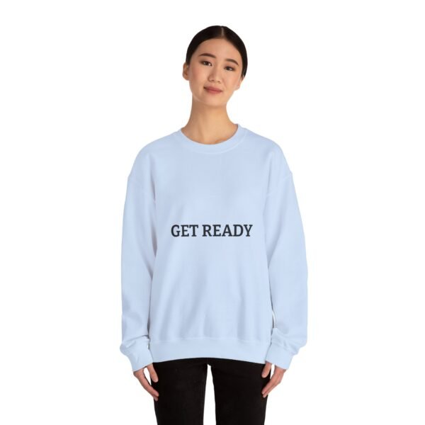 سويت شيرت برقبة دائرية جاهز - سويت شيرت عالي الجودة برسومات مميزة get ready crewneck sweatshirt — high quality graphic crewneck