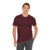 be positive arc premium tee — minimalist inspirational t shirt