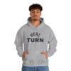 high premium real turn hoodie — "my turn to shine" graphic pullover