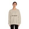 سويت شيرت برقبة دائرية جاهز - سويت شيرت عالي الجودة برسومات مميزة get ready crewneck sweatshirt — high quality graphic crewneck