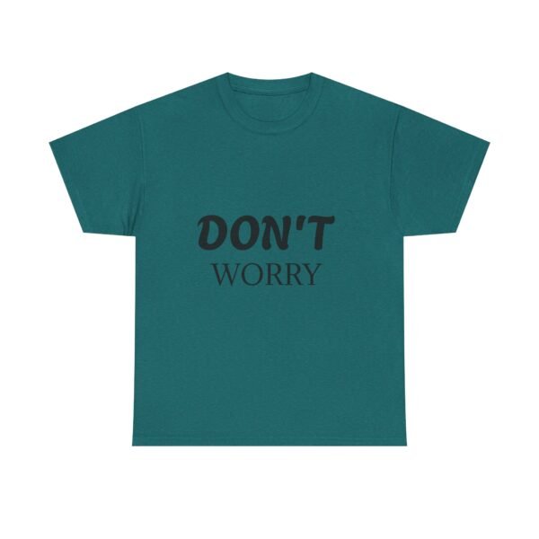 لا تقلق، كن سعيدًا، حافظ على لياقتك البدنية (تيشيرت) don't worry be happy keep fit t shirt