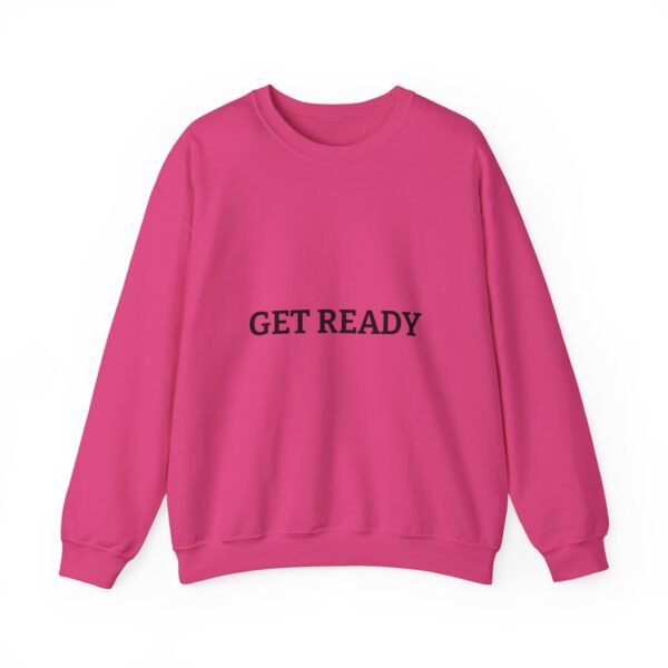 سويت شيرت برقبة دائرية جاهز - سويت شيرت عالي الجودة برسومات مميزة get ready crewneck sweatshirt — high quality graphic crewneck
