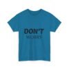 لا تقلق، كن سعيدًا، حافظ على لياقتك البدنية (تيشيرت) don't worry be happy keep fit t shirt