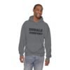 premium quality hooded yoga sweatshirt — high premium quality print