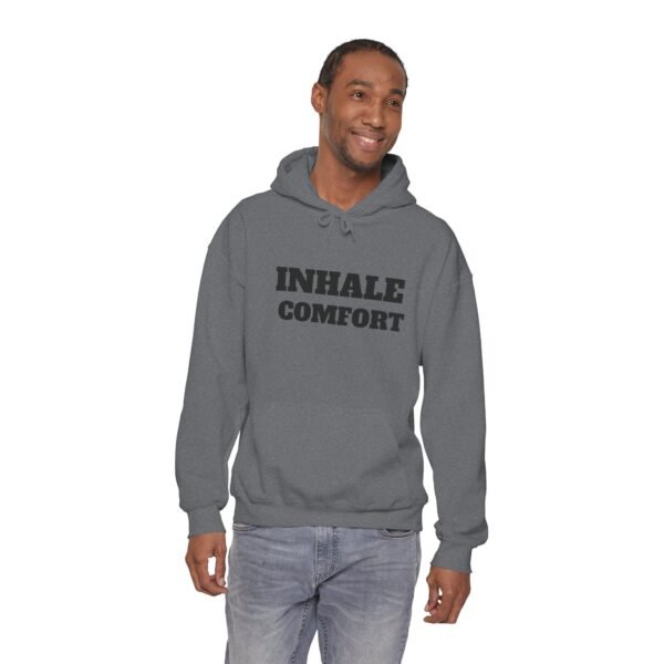 premium quality hooded yoga sweatshirt — high premium quality print