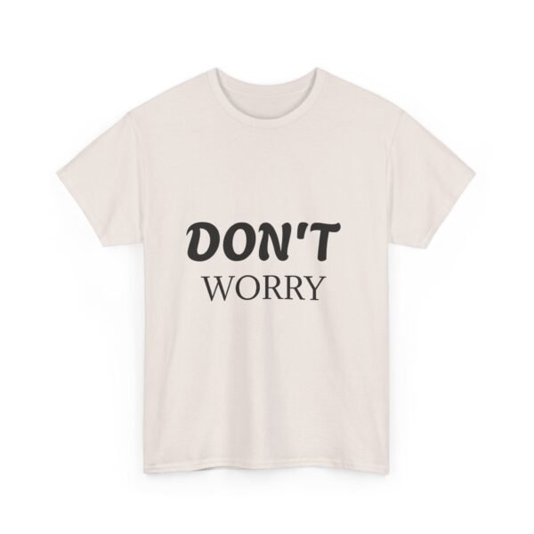 لا تقلق، كن سعيدًا، حافظ على لياقتك البدنية (تيشيرت) don't worry be happy keep fit t shirt
