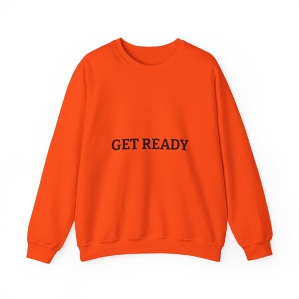سويت شيرت برقبة دائرية جاهز - سويت شيرت عالي الجودة برسومات مميزة get ready crewneck sweatshirt — high quality graphic crewneck