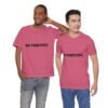 be positive arc premium tee — minimalist inspirational t shirt