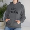 high premium real turn hoodie — "my turn to shine" graphic pullover