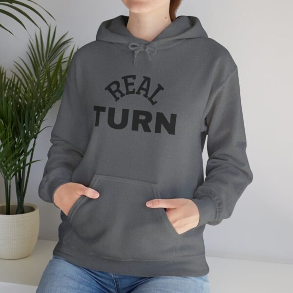 high premium real turn hoodie — "my turn to shine" graphic pullover