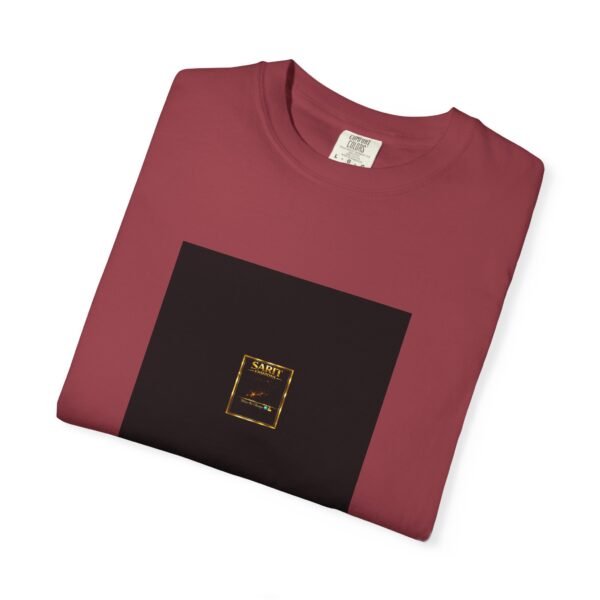ESSENTIAL Gold Logo Luxury T-Shirt — SARIT Fashions Premium Garment-Dyed Tee