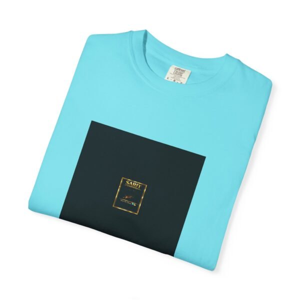 ESSENTIAL Gold Logo Luxury T-Shirt — SARIT Fashions Premium Garment-Dyed Tee